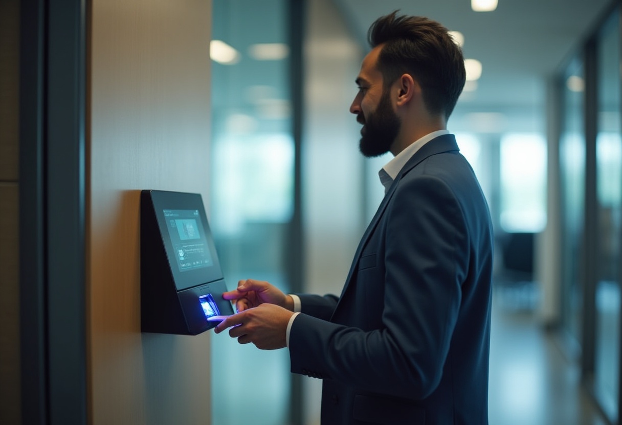 מערכת שעון נוכחות ביומטרי